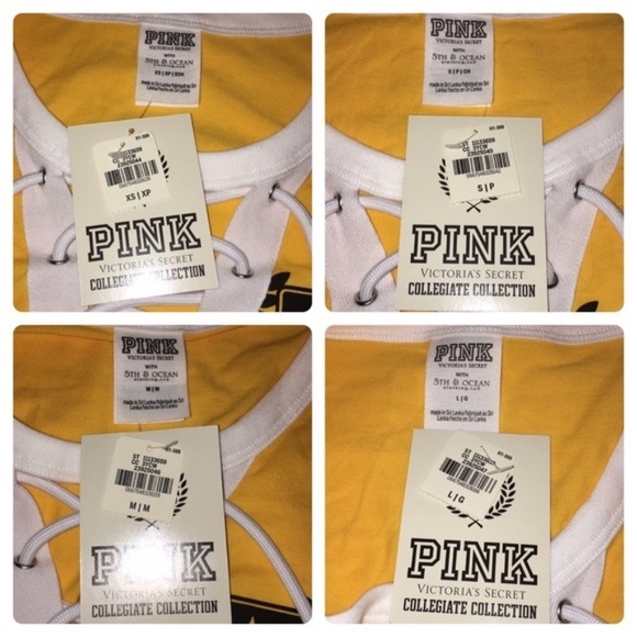 New Victoria’s Secret Pink Army Lace Up Top - Picture 5 of 12